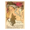 Best Affiche Alphonse Mucha - Salon des Cent, 1896 - 50x70 cm Affiches Et Reproductions
