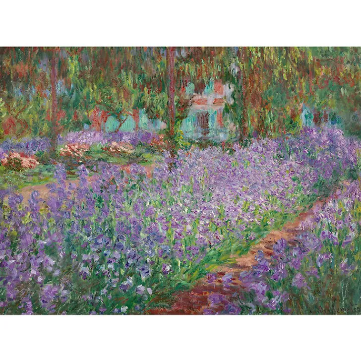 New Affiche Claude Monet - Le Jardin de l'artiste à Giverny, 1900 Affiches Et Reproductions