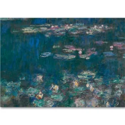 Hot Affiche Claude Monet - Nymphéas, Reflets verts, entre 1914 et 1926 Affiches Et Reproductions