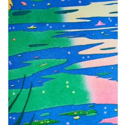 Best Affiche Le Bassin aux nymphéas, harmonie rose (Claude Monet) par María Medem - Kiblind Affiches Et Reproductions