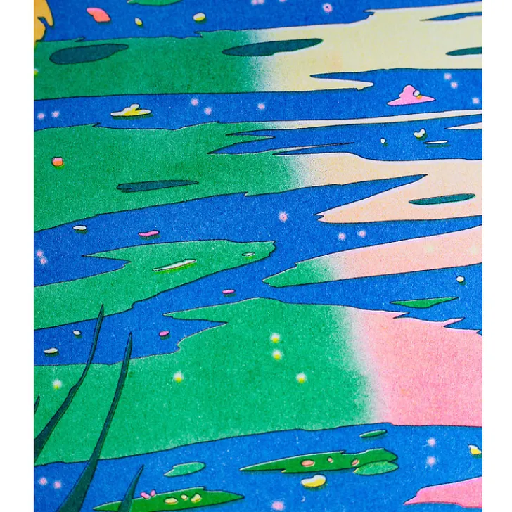 Best Affiche Le Bassin aux nymphéas, harmonie rose (Claude Monet) par María Medem - Kiblind Affiches Et Reproductions