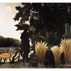Affiche Le Douanier Rousseau - La Charmeuse de serpents