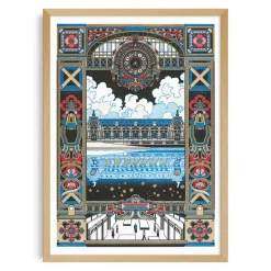 Affiche le musée d'Orsay de Jisu Choi - Kiblind
