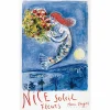 Outlet Affiche Marc Chagall - La Baie des anges, 1962 - 50x70cm Affiches Et Reproductions