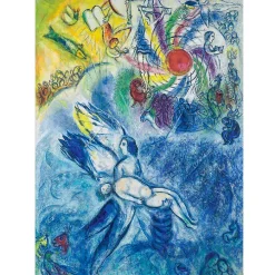 Affiche Marc Chagall - La Création de l'homme
