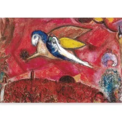 Affiche Marc Chagall - Le Cantique des Cantiques IV