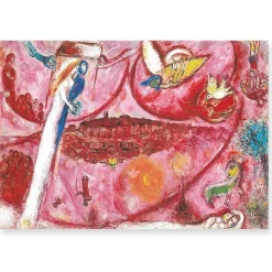 Affiche Marc Chagall - Le Cantique des Cantiques III