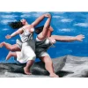 Best Affiche Pablo Picasso - Deux femmes courant sur la plage Affiches Et Reproductions