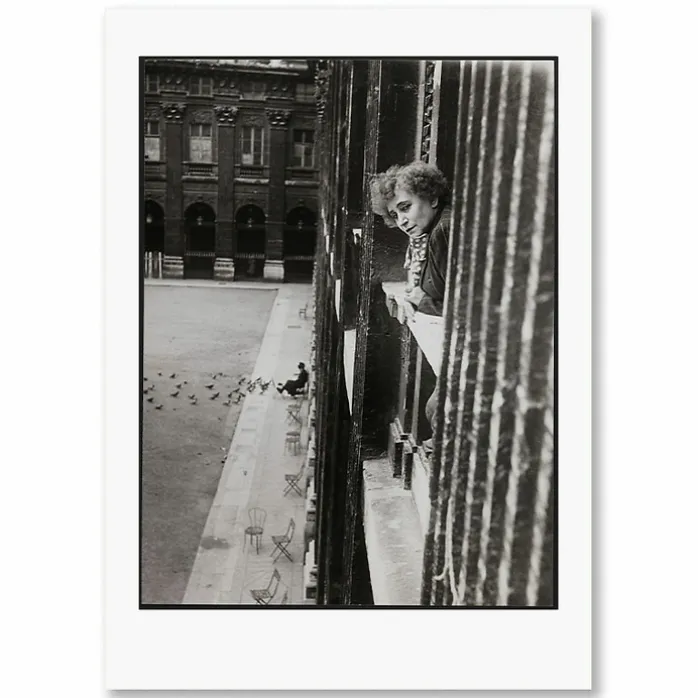 Affiche Pierre Jahan - Colette à la fenêtre de son appartement