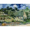 Sale Affiche Vincent Van Gogh - Chaumes de Cordeville à Auvers-sur-Oise, 1890 - 50x70cm Affiches Et Reproductions