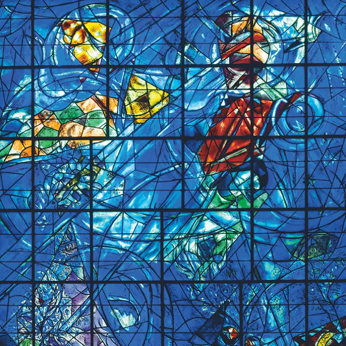 Affiche 50X60cm Marc Chagall - La Création du monde, 1971-1972
