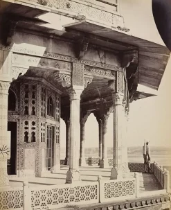 Discount Agra. Le fort rouge. La Musamman Burj, 1863-1870 (toiles encadrées) Toiles Encadrées|Affiches D'Art Encadrées