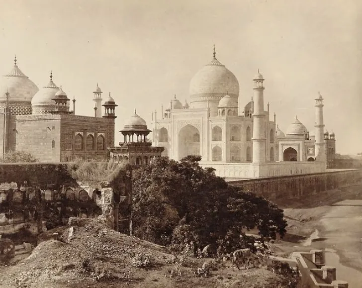 Sale Agra. Le Taj Mahal, 1870-1880 (affiches d'art) Affiches D'Art