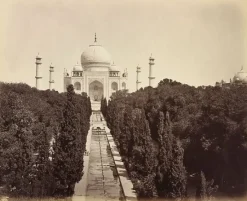 Agra. Le Taj Mahal, 1863-1870 (affiches d'art encadrées)