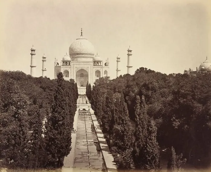 Agra. Le Taj Mahal, 1863-1870 (affiches d'art encadrées)