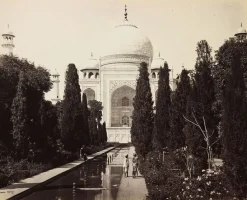 Agra. Le Taj Mahal, 1863-1870 (panneaux aluminium)