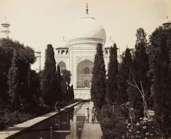 Best Agra. Le Taj Mahal, 1863-1870 (toiles encadrées) Toiles Encadrées|Affiches D'Art Encadrées