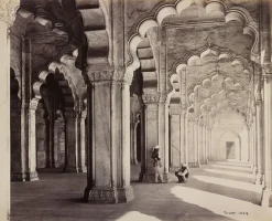 Agra. Mosquée de la Perle (Moti Masjid), 1863-1870 (panneaux aluminium)