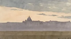 Album des vues de Rome : le Vatican, vue générale (toiles encadrées)