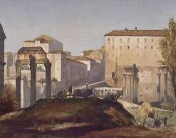 Discount Album d'Italie, antiquités de Rome. Forum et Palatin. Vue du Forum du côté du Tabularium (panneaux acryliques) Panneaux Acryliques|Affiches D'Art Encadrées