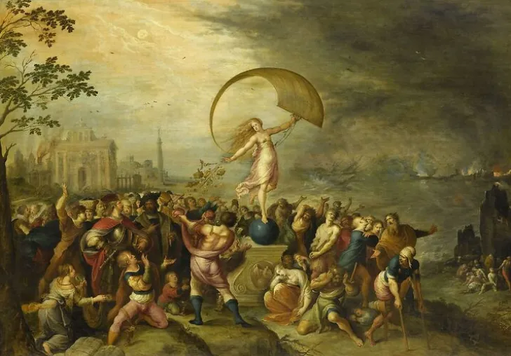 Hot Allégorie de la Fortune (toiles sans cadre) Toiles Sans Cadre|Affiches D'Art Encadrées