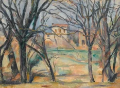 Outlet Arbres et maisons (toiles sans cadre) Toiles Sans Cadre|Affiches D'Art Encadrées