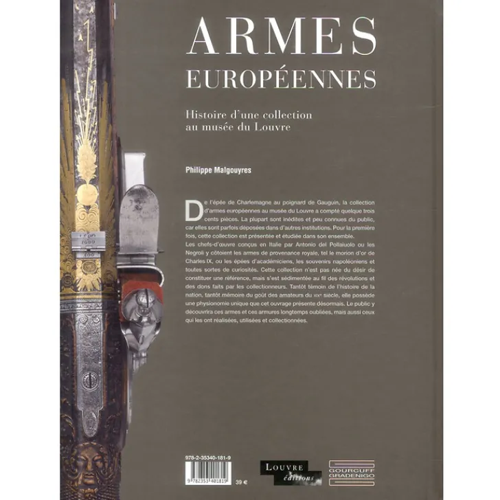 Outlet Armes européennes Livres D'Art