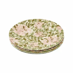 Hot 4 Assiettes dessert en porcelaine Morris & Co - 20 cm Art De La Table