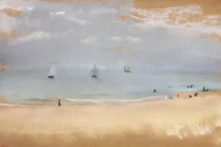 Au bord de la mer (détail) (affiches d'art encadrées)