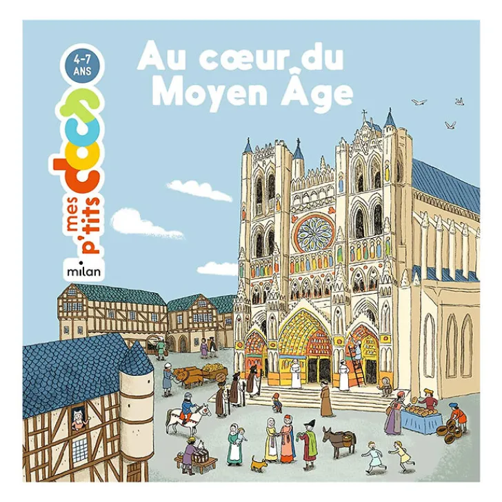 New Au cœur du Moyen Âge Livres Jeunesse