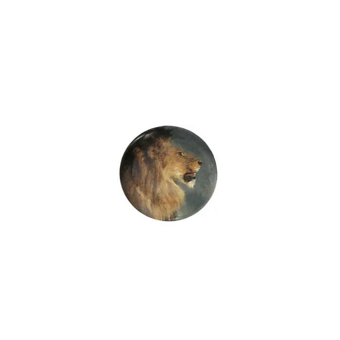 Badge Rosa Bonheur - Tête de lion
