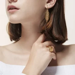 Bague Feuille de laurier