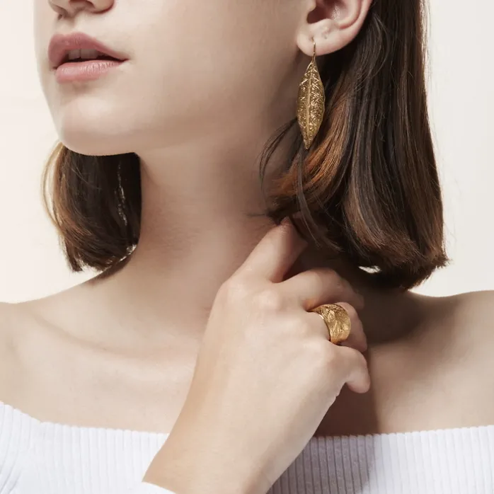 Bague Feuille de laurier