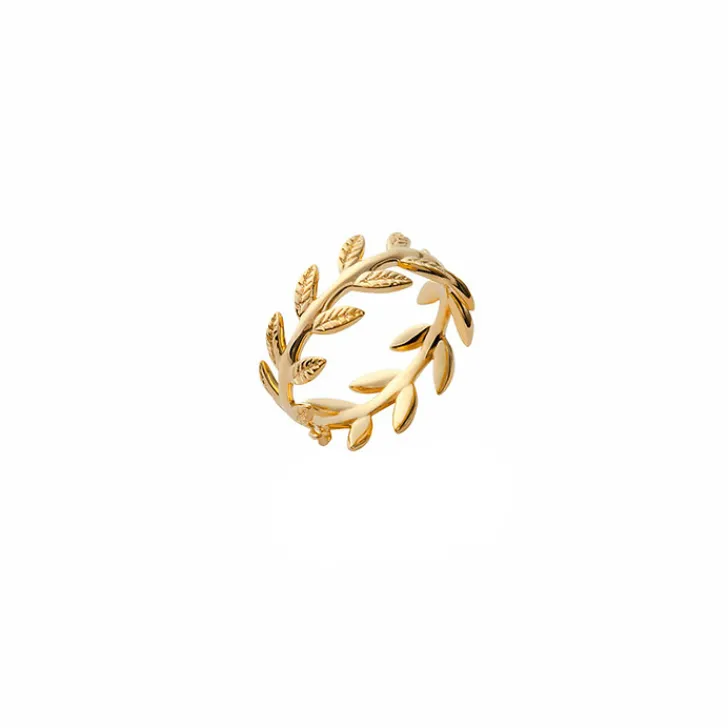 Sale Bague Feuilles de laurier Bagues