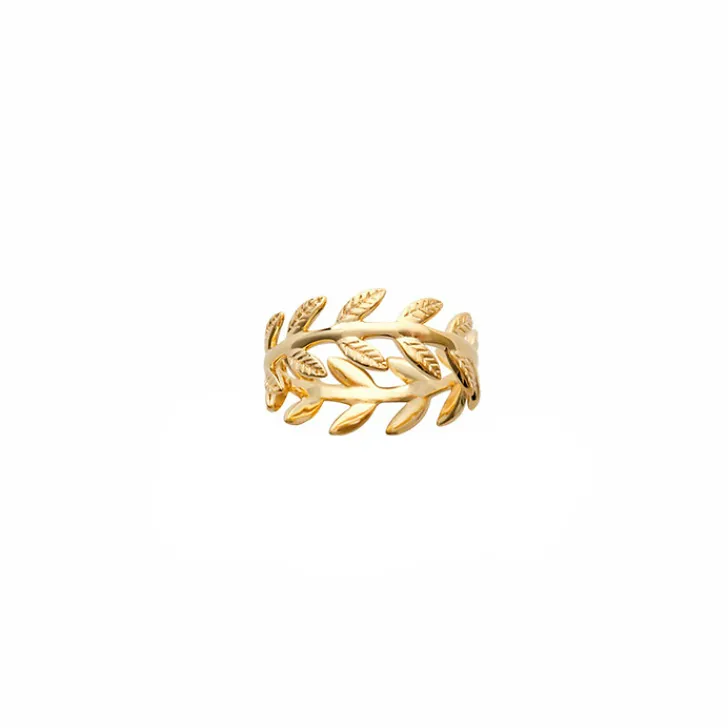 Sale Bague Feuilles de laurier Bagues