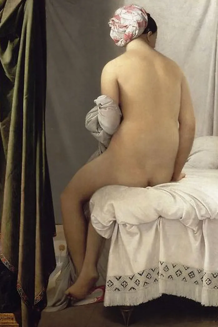 Baigneuse de Valpinçon (panneaux acryliques)