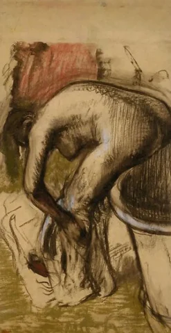 Baigneuses s'essuyant (panneaux acryliques)