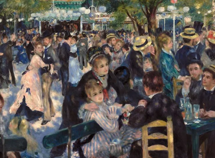 Sale Bal du Moulin de la Galette, Montmartre (panneaux acryliques) Panneaux Acryliques|Toiles Sans Cadre