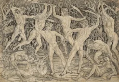 Bataille de dix hommes nus (toiles encadrées) Toiles Encadrées|Affiches D'Art Encadrées