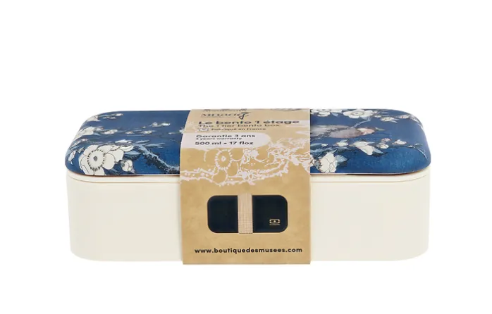Bento Katsushika Hokusai - Bouvreuil et cerisier