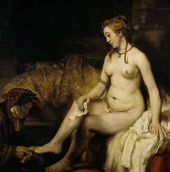 Bethsabée au bain (panneaux aluminium)