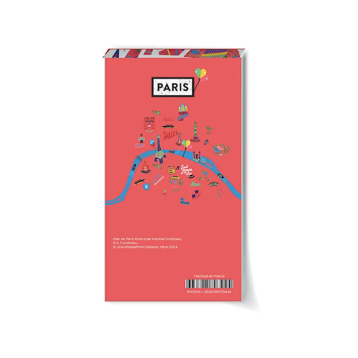 Bloc notes Antoine Corbineau - Plan de Paris