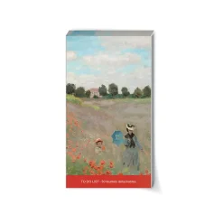 Hot Bloc notes Claude Monet - Coquelicots, 1873 Cahiers Et Carnets
