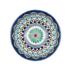 New Bol en céramique Petite fleur Bleu cobalt - Ø 15cm - La maison Ottomane Art De La Maison