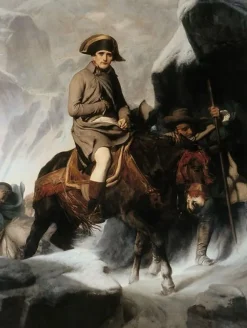 Hot Bonaparte franchissant les Alpes (toiles encadrées) Toiles Encadrées|Affiches D'Art Encadrées
