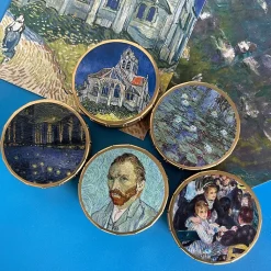 Discount Boîte de bonbons saveur menthe Vincent van Gogh - Portrait de l'artiste Alimentaire