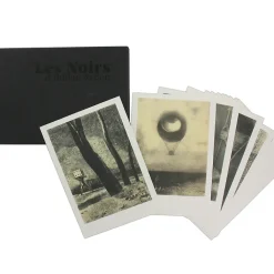 Online Boîte de 12 Cartes - "Les Noirs" d'Odilon Redon Cartes Et Marques Pages