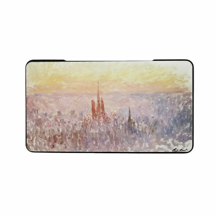 Boîte de 12 crayons de couleurs duo Claude Monet - Vue générale de Rouen, 1892