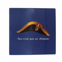 Hot Boîte en bois laqué bleu - Ceci n'est pas un chapeau Art De La Maison