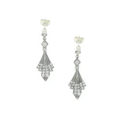 Boucles d'oreilles Art nouveau